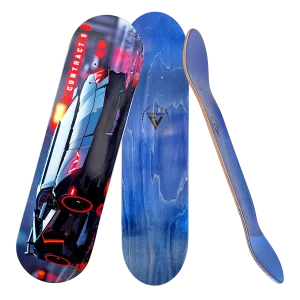 Contract 5 Skateboards - Black-Knight Deck