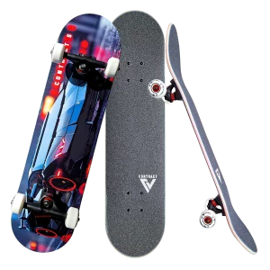 Contract 5 Skateboards - Black-Knight Komplett Skateboard