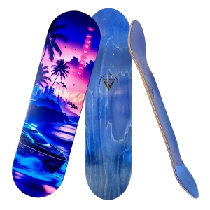 Contract 5 Skateboards - Pacific-Paradise Deck