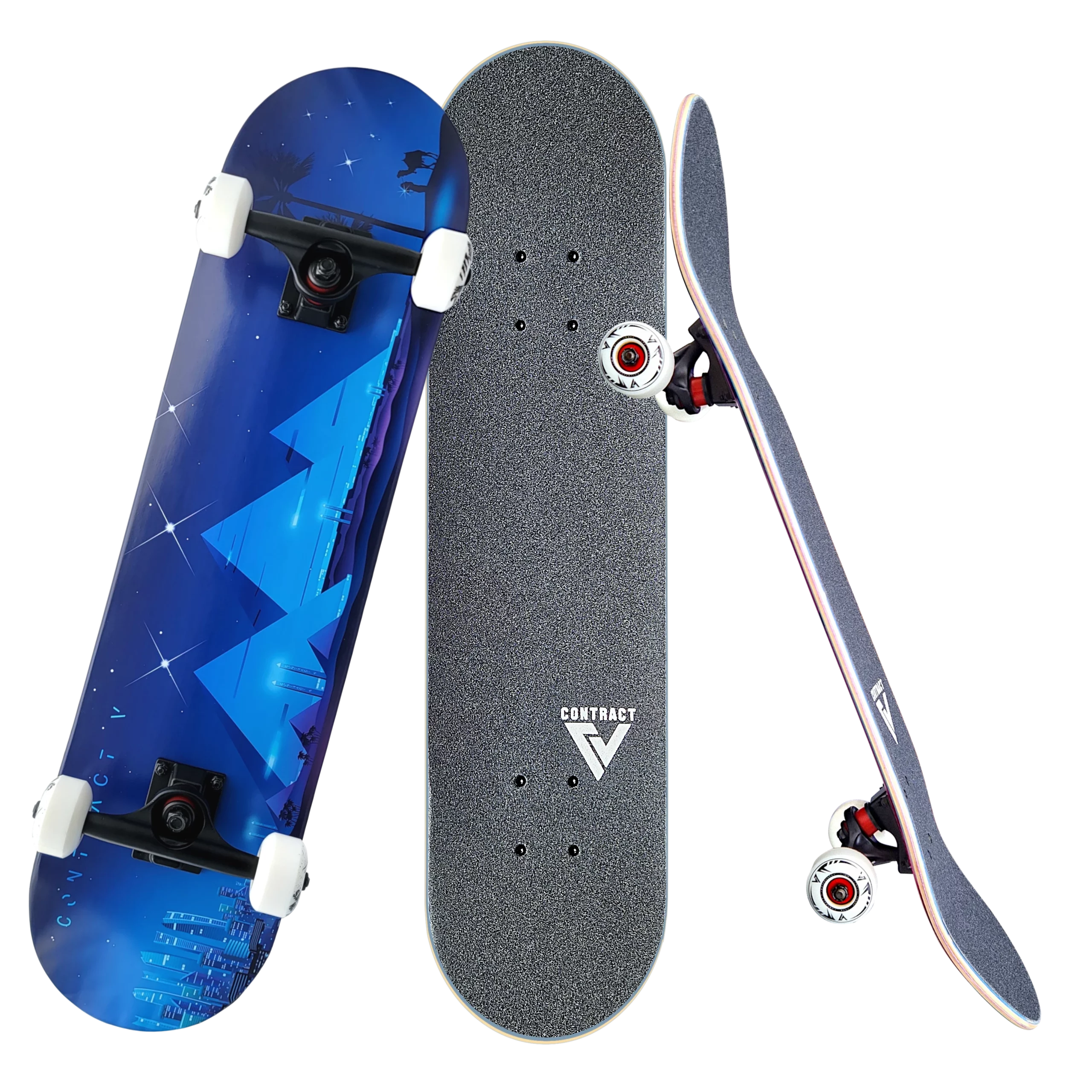 Contract 5 Skateboards - Pyramids Komplett Skateboard