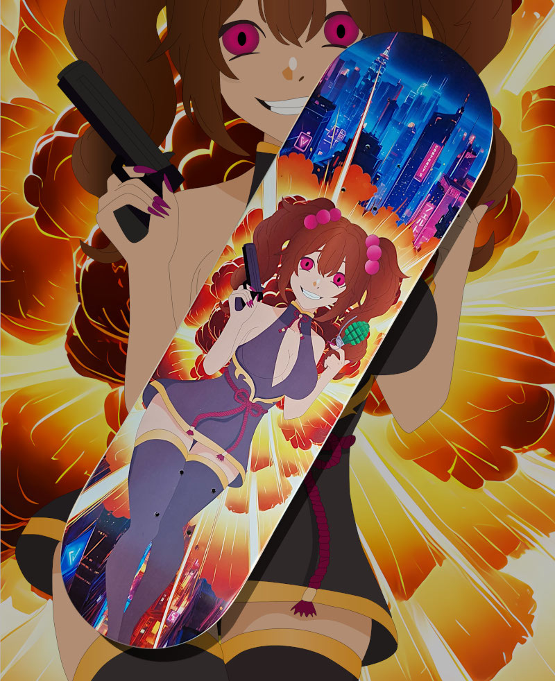 Contract 5 Skateboards - Coco Deck