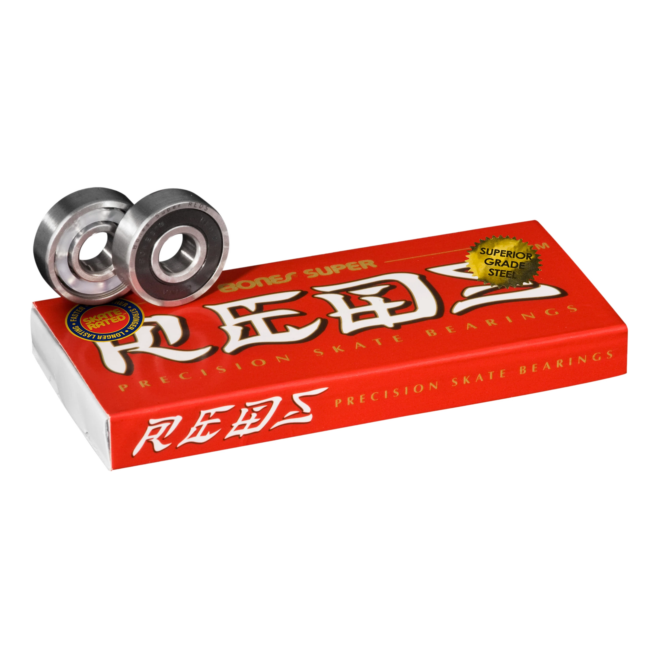 Bones Bearings Super Reds - Skateboard Kugellager