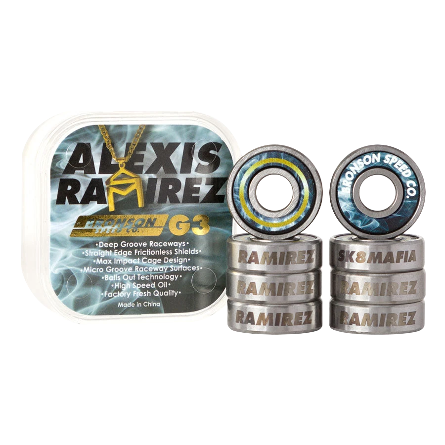 Bronson G3 Alexis Ramirez Skateboard Bearings