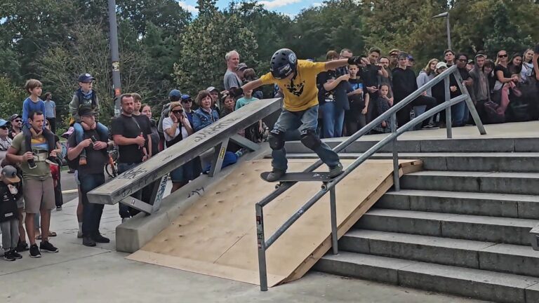 Back Boardslide an der Big Section, Richard Völker, DM Leipzig 2026
